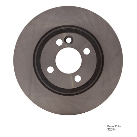 Dynamic Friction Co Brake Rotor, Front, 600-32004 600-32004